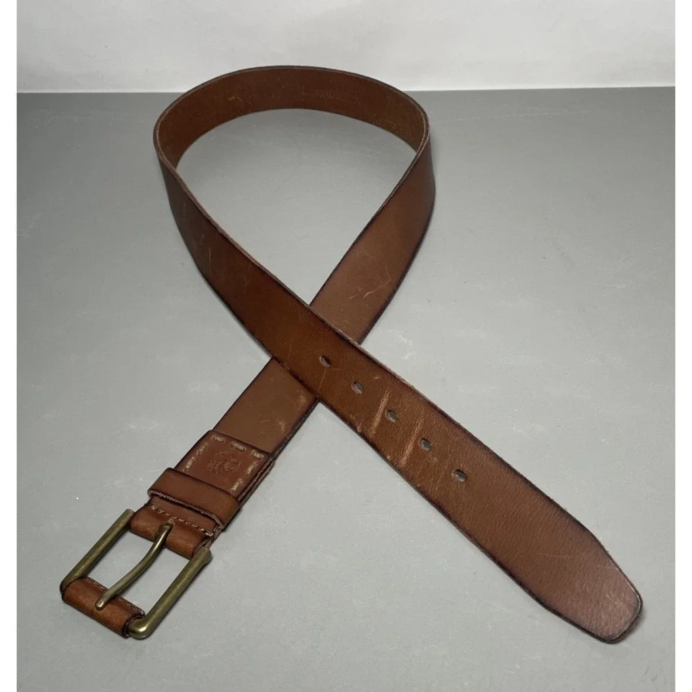 Timberland Men's Genuine Leather Belt Size 36